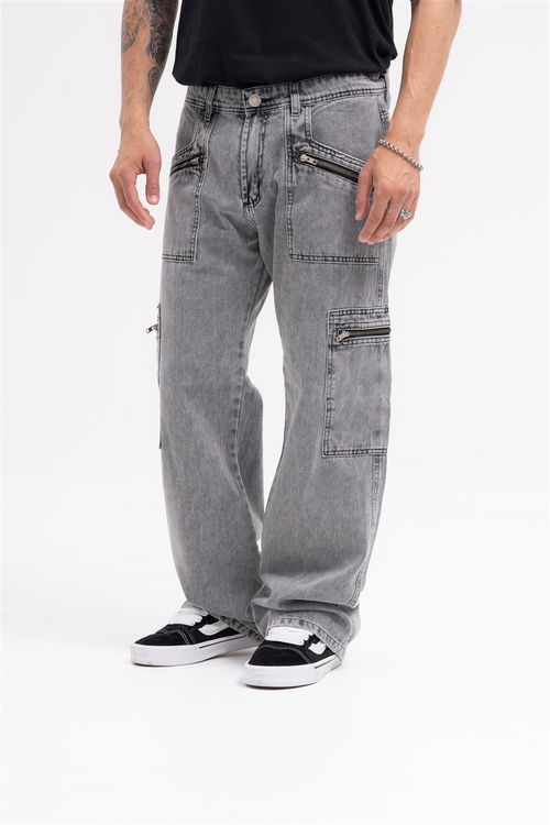 63 WIDE LEG CARGO CON CIERRE X4 
