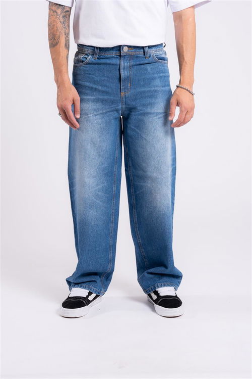  115 B RELAXED FIT AZUL LISO UNISEX