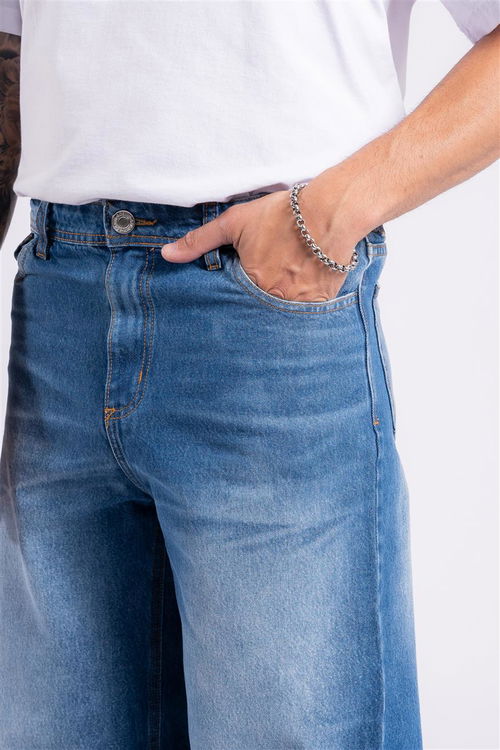  115 B RELAXED FIT AZUL LISO UNISEX