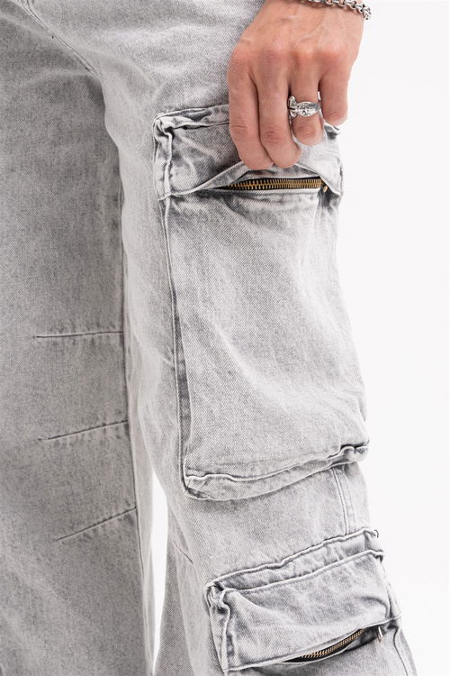 147 RELAXED GREY CARGO