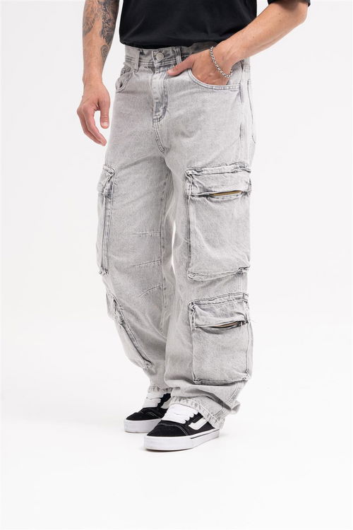 147 RELAXED GREY CARGO