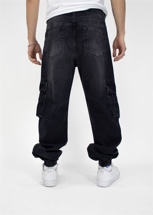 173 B- JOGGER CARGO BLACK