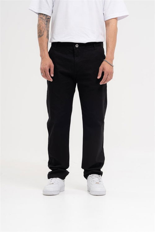 214 - PANTALON CHINO DE GABARDINA NEGRO