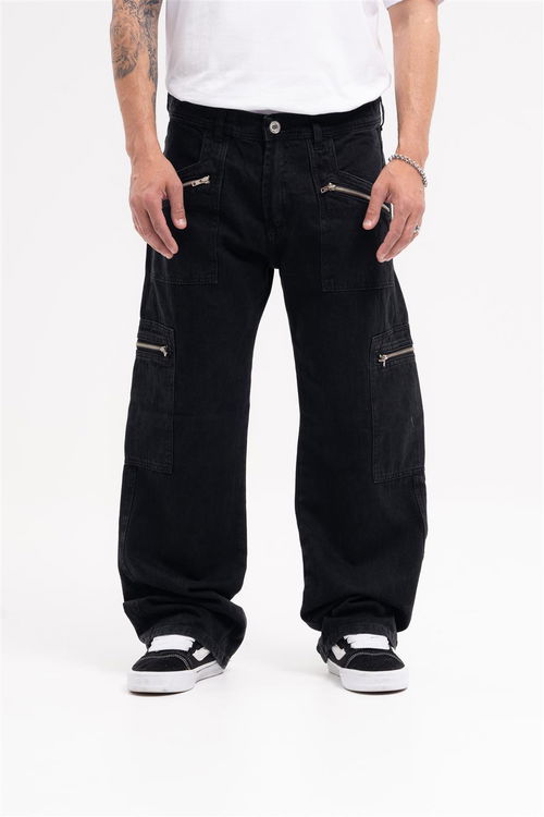 63 A - PANTALON CARGO BLACK X4