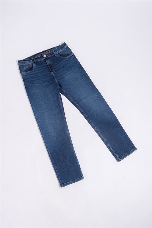 218- SLIM FIT TALLE ESPECIAL AZUL 