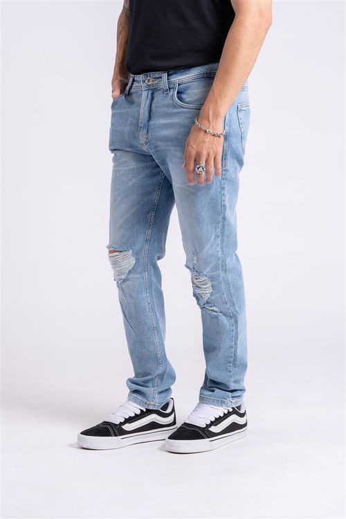 242 - SLIM FIT CON ROTURAS 