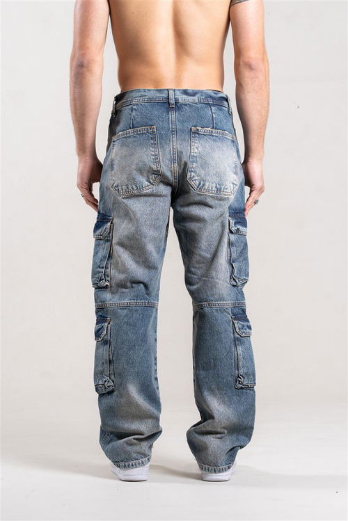 322 - JEANS PAINTED 