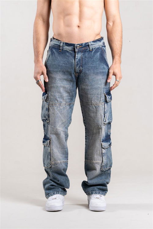 322 - JEANS PAINTED 